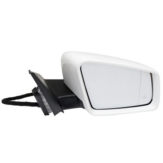 WHITE RIGHT PASSENGER SIDE MIRROR FITS FOR MERCEDES GLA250 GLA45 BLIND SPOT