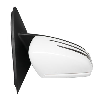 WHITE RIGHT PASSENGER SIDE MIRROR FITS FOR MERCEDES GLA250 GLA45 BLIND SPOT