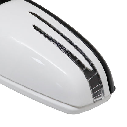 WHITE RIGHT PASSENGER SIDE MIRROR FITS FOR MERCEDES GLA250 GLA45 BLIND SPOT