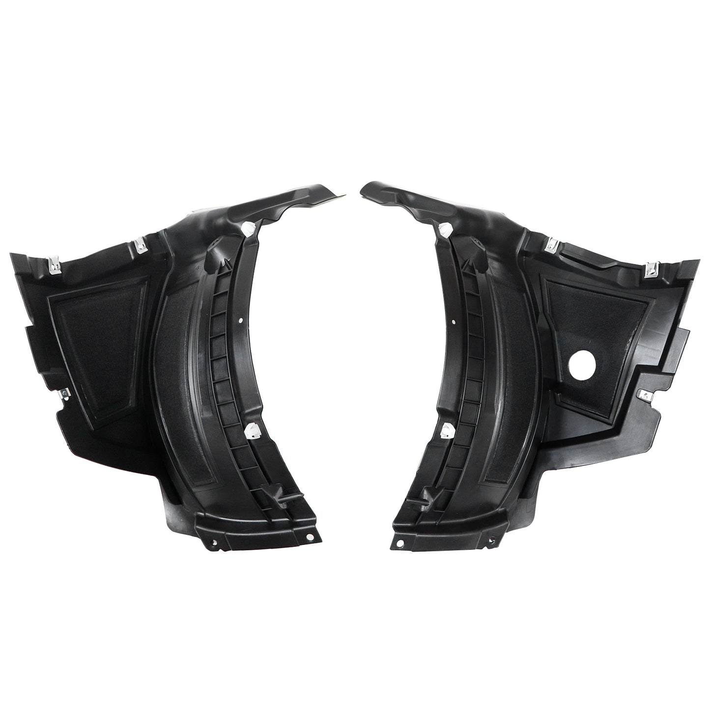 2 Pcs Splash Shield Front RH & LH Front Section For 2011-2014 Audi S6 A6 Quattro
