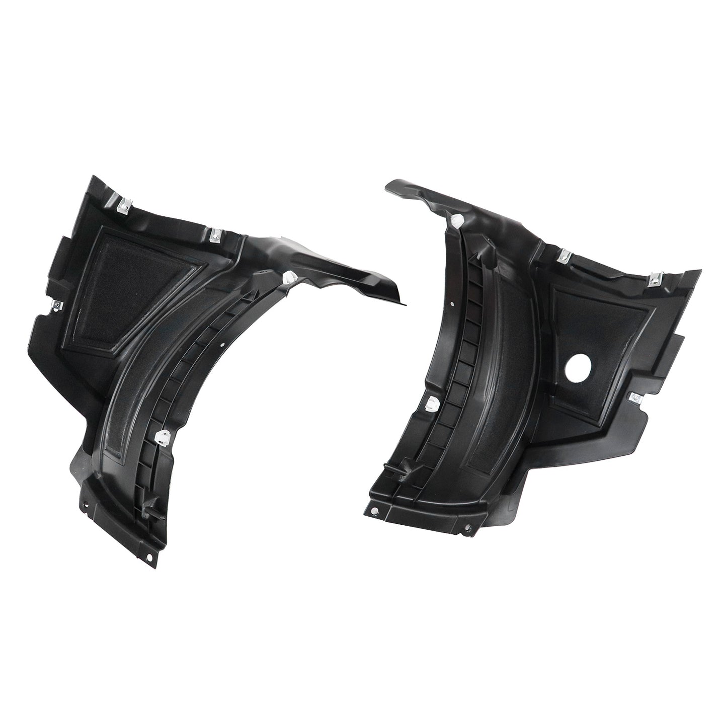 2 Pcs Splash Shield Front RH & LH Front Section For 2011-2014 Audi S6 A6 Quattro