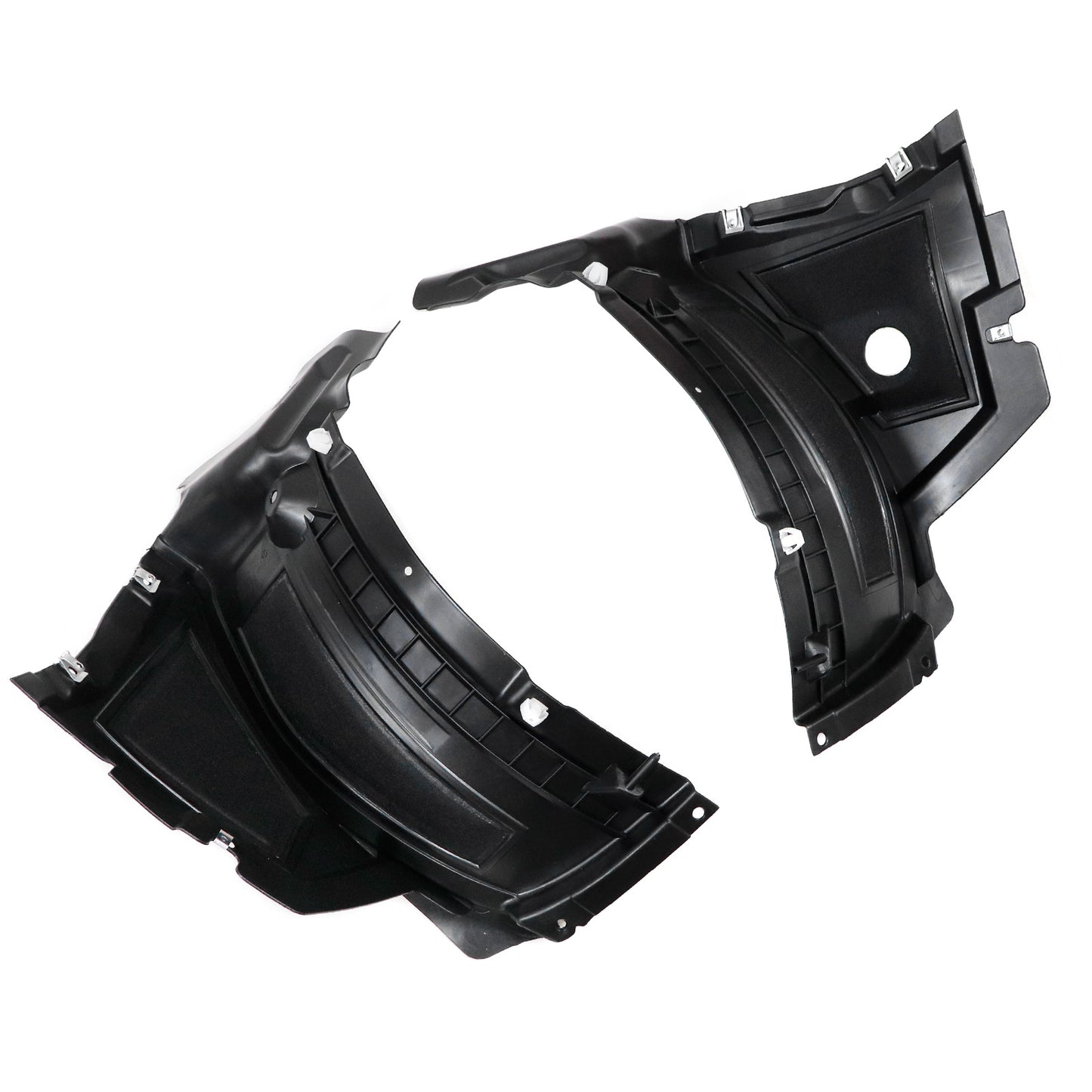 2 Pcs Splash Shield Front RH & LH Front Section For 2011-2014 Audi S6 A6 Quattro