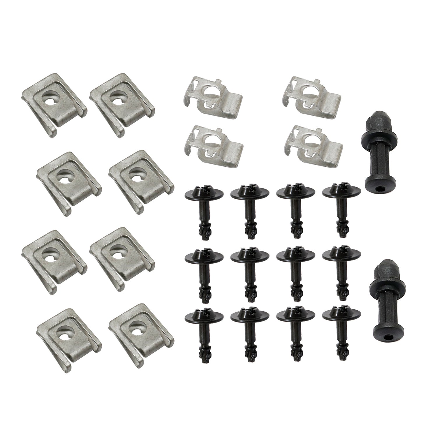 26X For AUDI A4 B8 A5 Q5 Undertray Engine Under Cover Fixing Clips Screw Kit