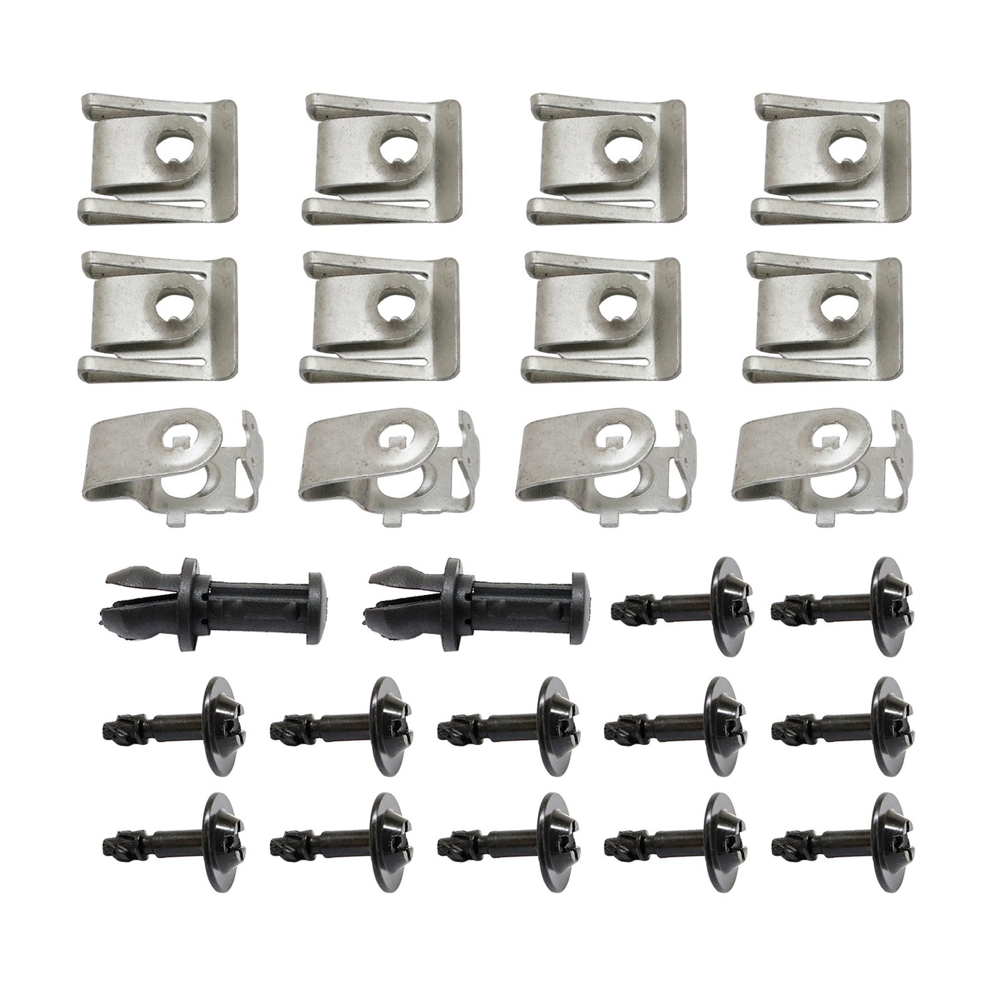 26X For AUDI A4 B8 A5 Q5 Undertray Engine Under Cover Fixing Clips Screw Kit