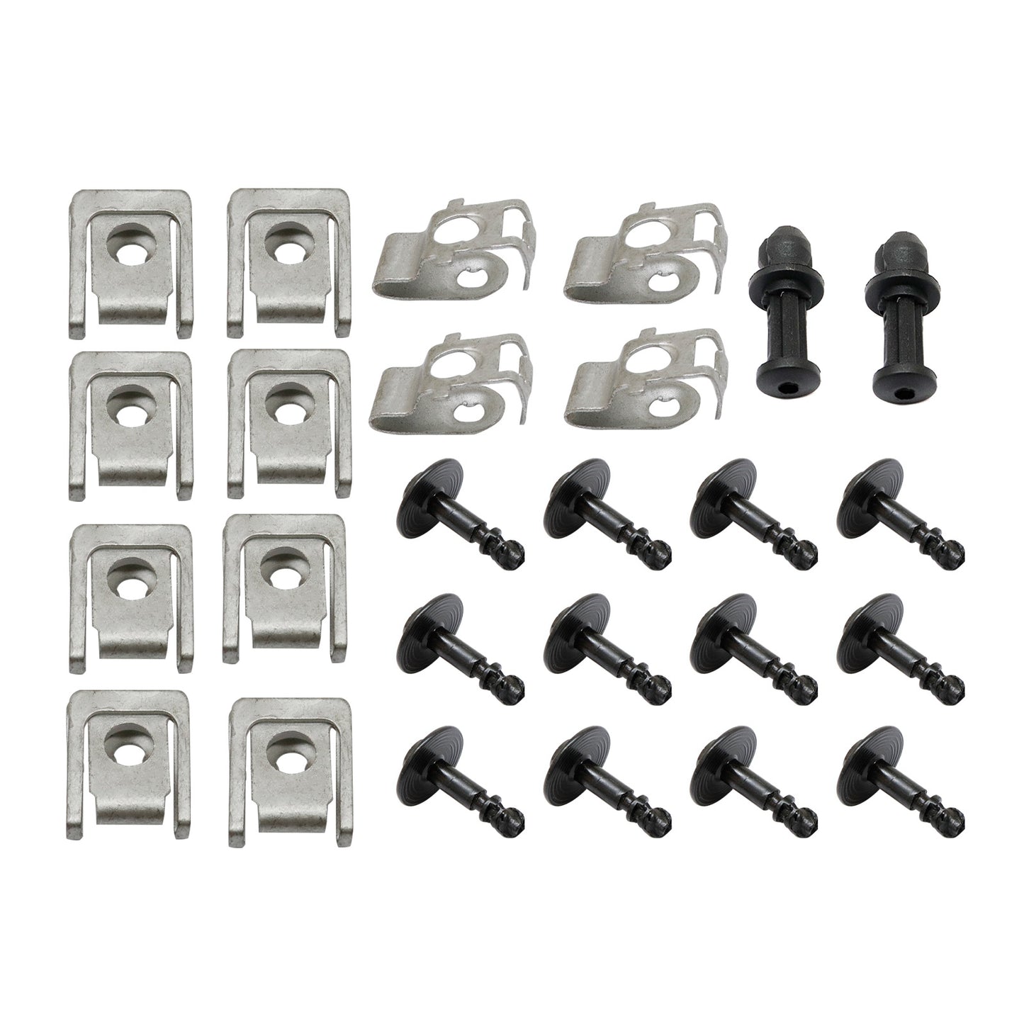 26X For AUDI A4 B8 A5 Q5 Undertray Engine Under Cover Fixing Clips Screw Kit
