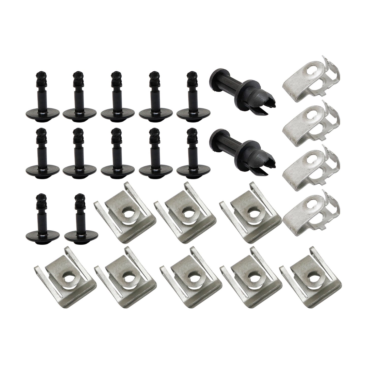 26X For AUDI A4 B8 A5 Q5 Undertray Engine Under Cover Fixing Clips Screw Kit