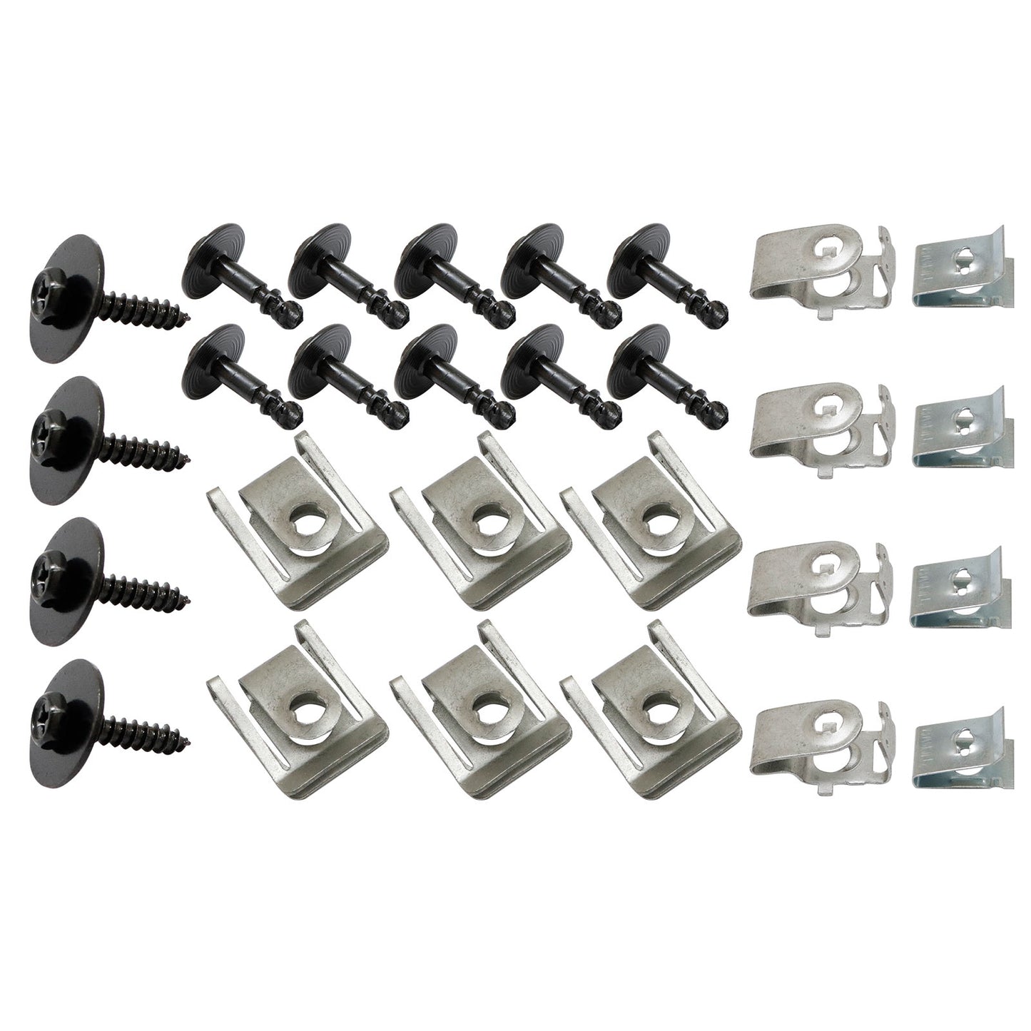 28x Engine splash guard mounting kit screw fits AUDI Q5 A4 A5 A6 A7 New