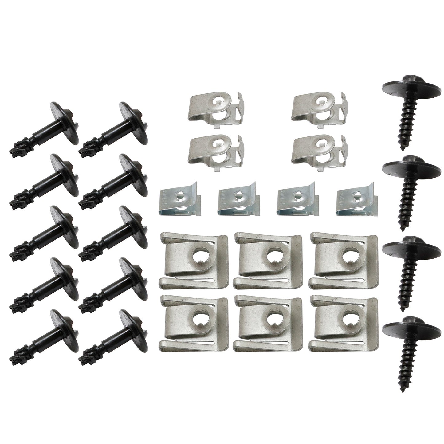 28x Engine splash guard mounting kit screw fits AUDI Q5 A4 A5 A6 A7 New
