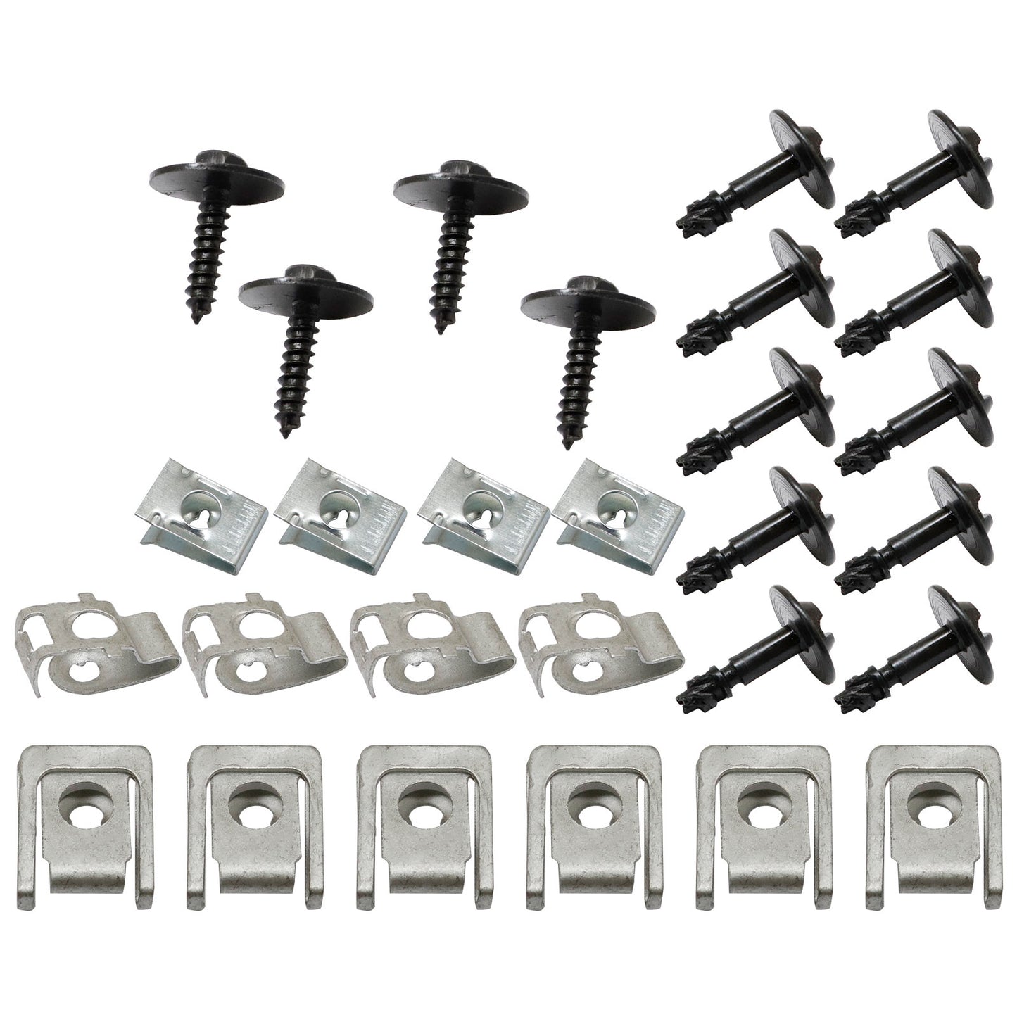 28x Engine splash guard mounting kit screw fits AUDI Q5 A4 A5 A6 A7 New