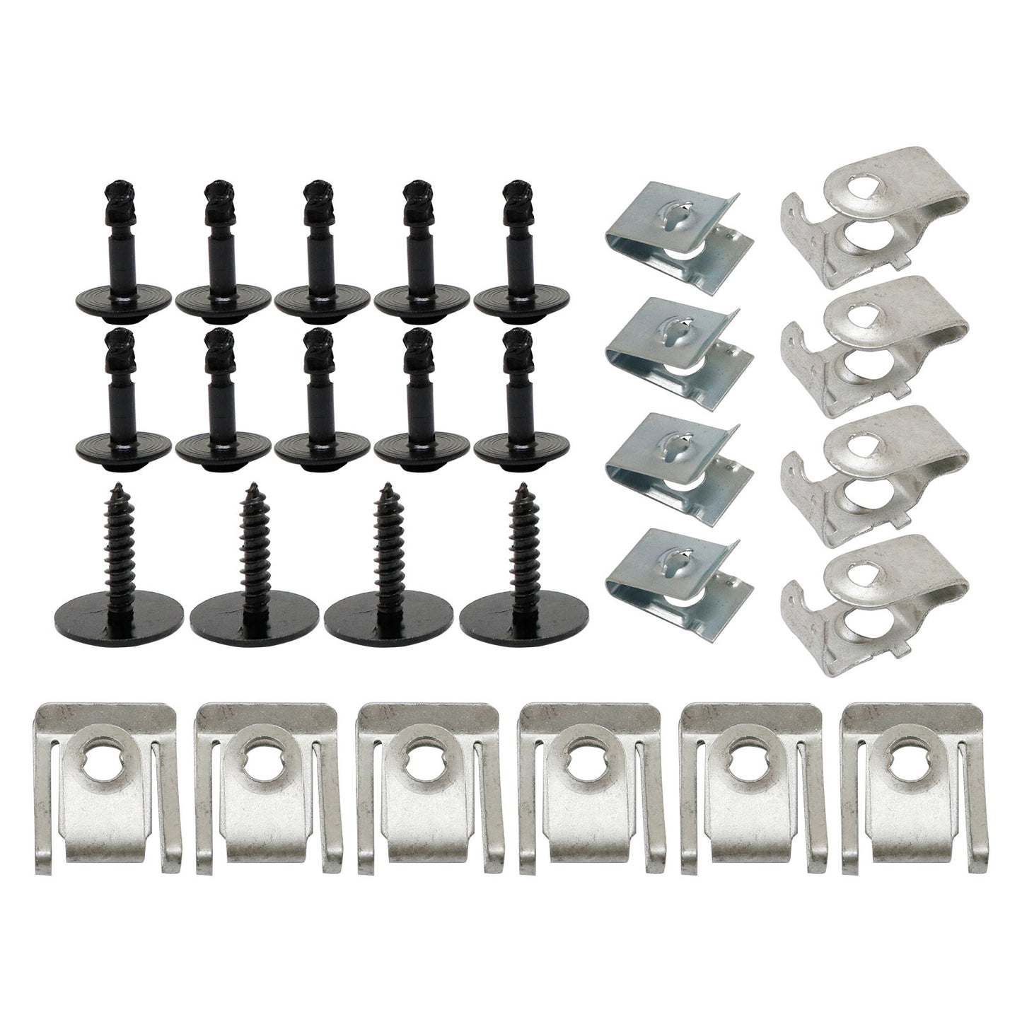 28x Engine splash guard mounting kit screw fits AUDI Q5 A4 A5 A6 A7 New