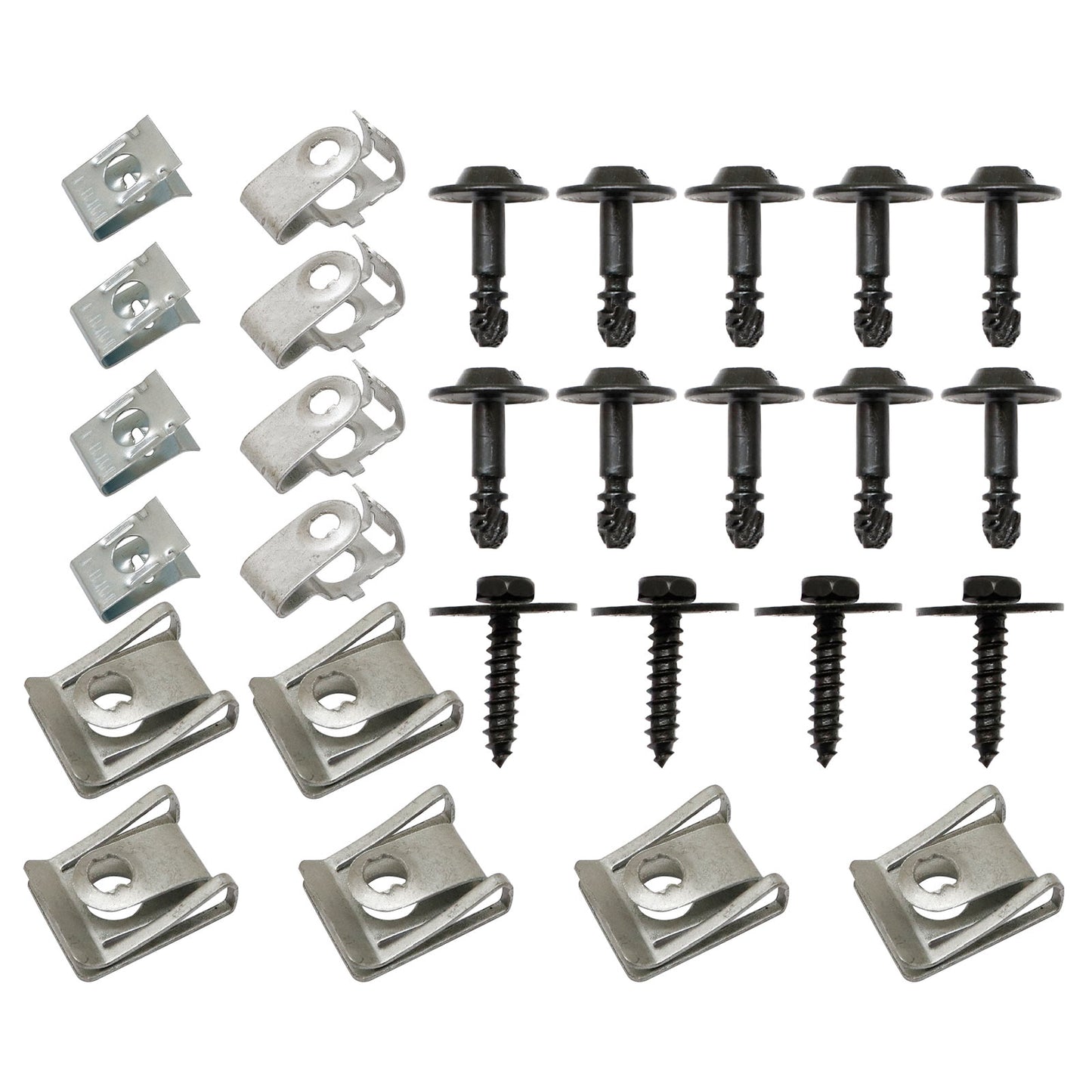 28x Engine splash guard mounting kit screw fits AUDI Q5 A4 A5 A6 A7 New
