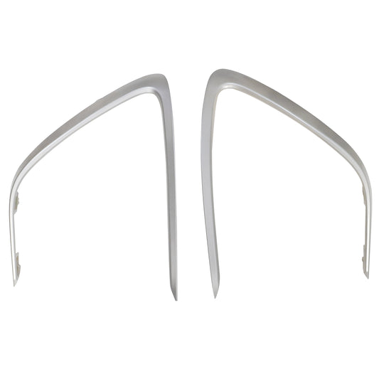 Front Chrome Grille Molding Trims LH RH Fit For 2021-2023 Toyota Camry LE XLE