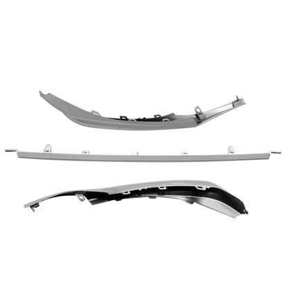 For 2021-2024 Toyota Camry SE XSE Front Bumper Grille Molding Lower Trim Silver