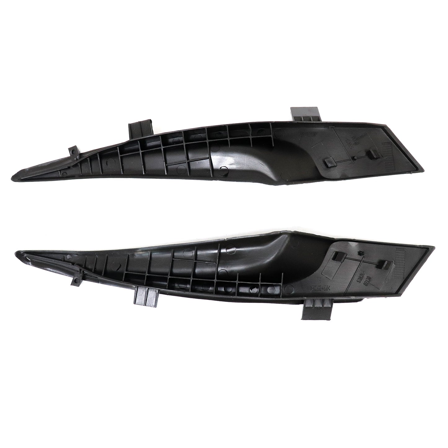 Pair For Toyota Corolla 2014-2019 Front Windshield Wrap Corner Trim Wiper Trim