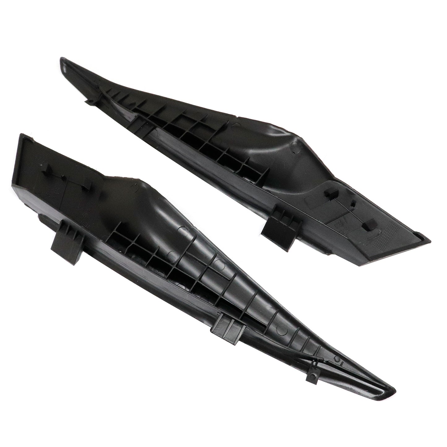 Pair For Toyota Corolla 2014-2019 Front Windshield Wrap Corner Trim Wiper Trim
