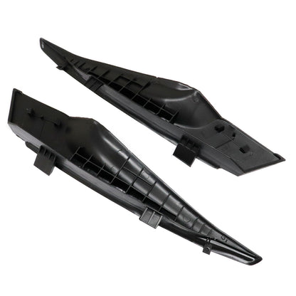 Pair For Toyota Corolla 2014-2019 Front Windshield Wrap Corner Trim Wiper Trim