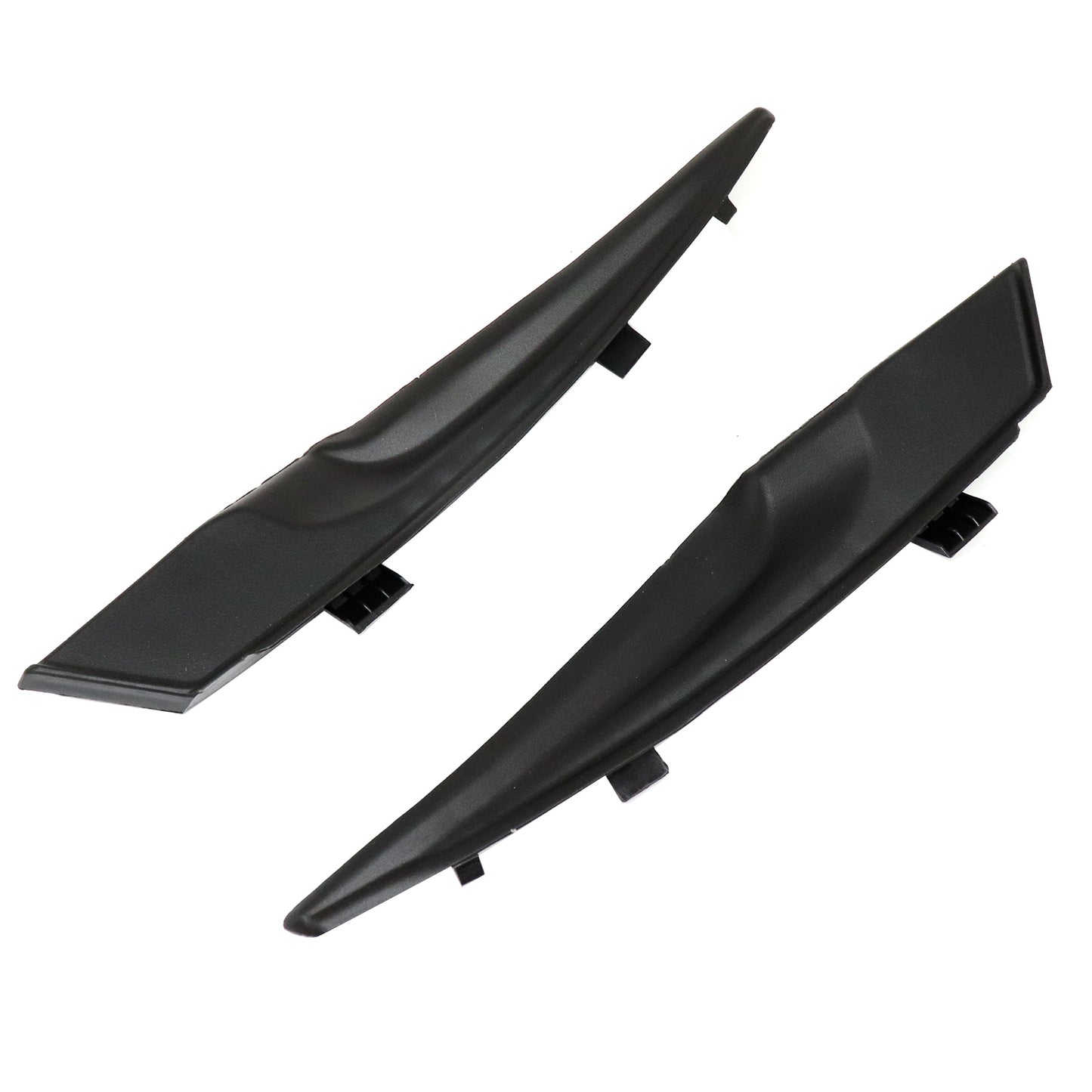 Pair For Toyota Corolla 2014-2019 Front Windshield Wrap Corner Trim Wiper Trim