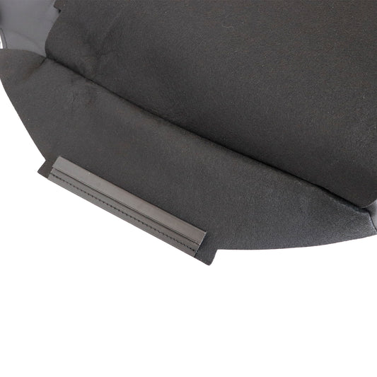 For 2010 2011 2012 Nissan Frontier PRO-4X Driver Bottom Leather Seat Cover Black
