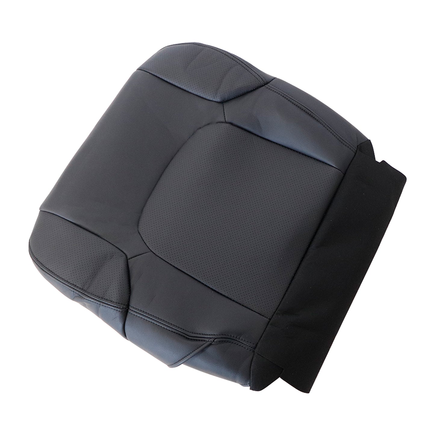 For 2010 2011 2012 Nissan Frontier PRO-4X Driver Bottom Leather Seat Cover Black