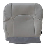 For 2005-2021 Nissan Frontier Driver Bottom Lower Seat Cover Leather Steel Gray