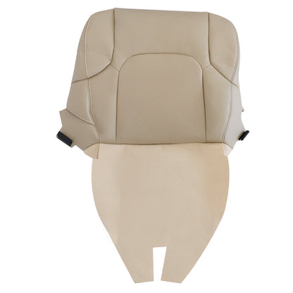 Fits 2005-2021 Nissan Frontier Driver Bottom Seat Cover Perforated Leather Tan