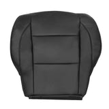 For 2005-2015 Nissan Titan Left Front Driver Bottom Leather Seat Cover Black
