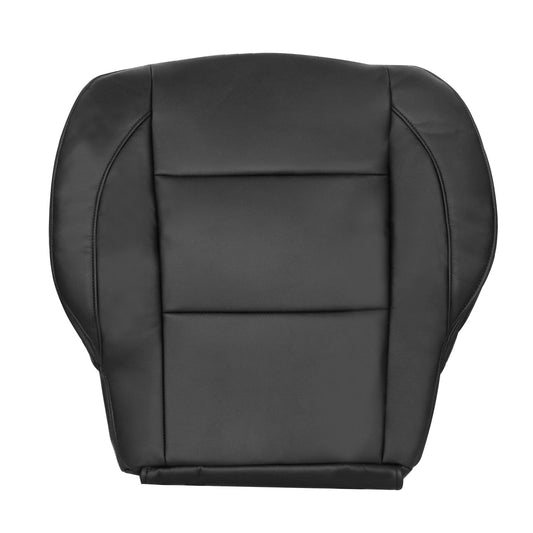 For 2005-2015 Nissan Titan Left Front Driver Bottom Leather Seat Cover Black