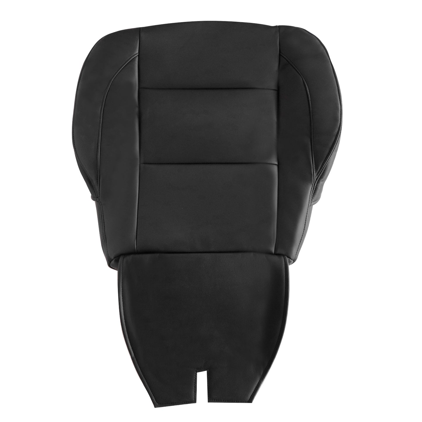 For 2005-2015 Nissan Titan Left Front Driver Bottom Leather Seat Cover Black