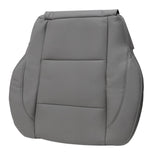 Driver Bottom Leather Seat Cover Gray For Nissan Titan 2005-2015 Replacement