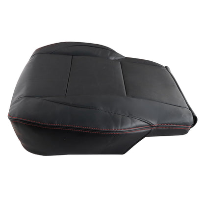 Red Seam For 2005-2015 Nissan Titan PRO-4X Left Front Driver Bottom Seat Cover