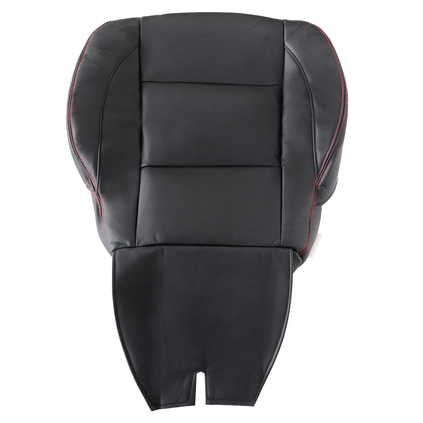 Red Seam For 2005-2015 Nissan Titan PRO-4X Left Front Driver Bottom Seat Cover