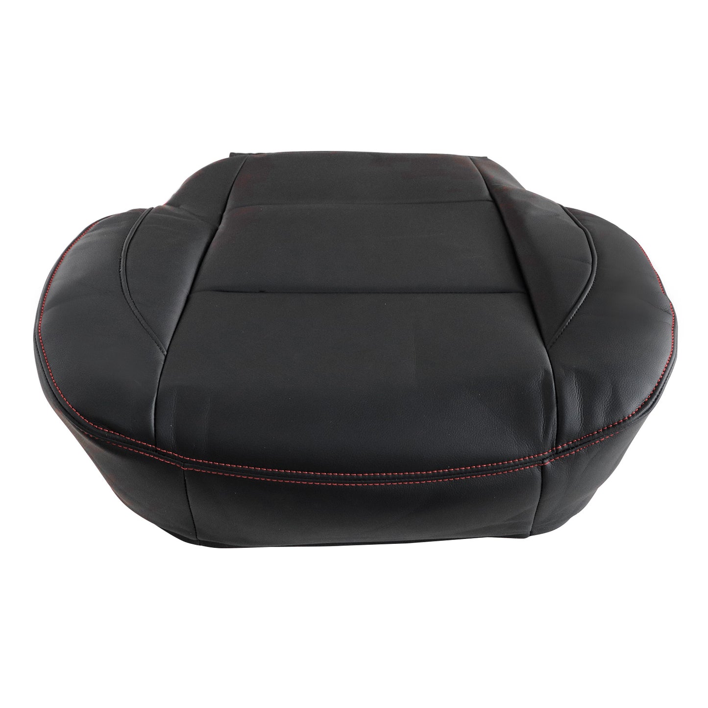 Red Seam For 2005-2015 Nissan Titan PRO-4X Left Front Driver Bottom Seat Cover