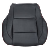 Black Pair Premium Leather Bottom Seat Covers For 2005–2015 Nissan Titan PRO-4X