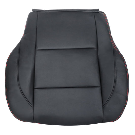 Black Pair Premium Leather Bottom Seat Covers For 2005–2015 Nissan Titan PRO-4X