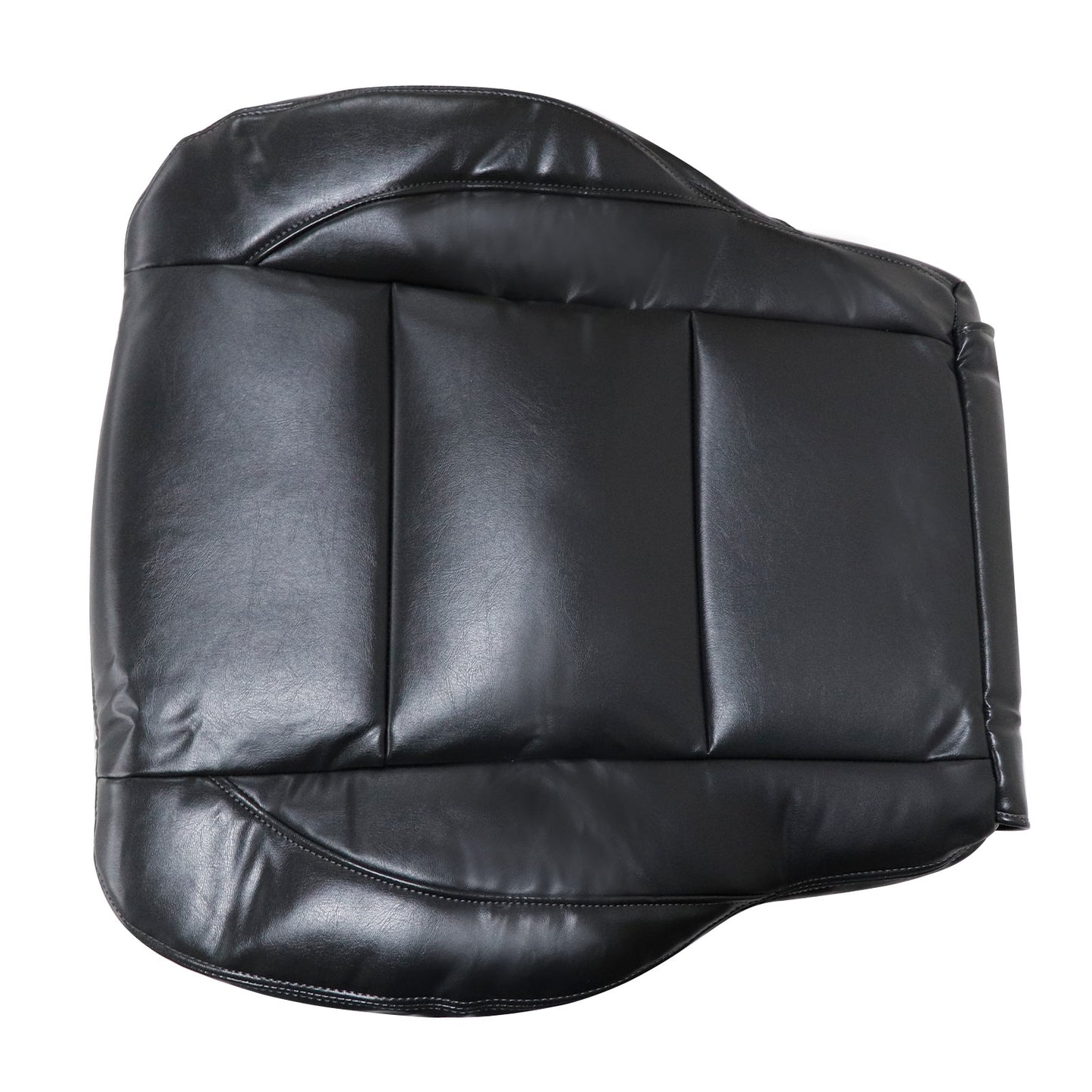 For 2005-15 Nissan Titan SV SL Left Driver Bottom Leather Seat Cover Dark Gray