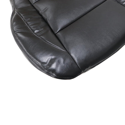 For 2005-15 Nissan Titan SV SL Left Driver Bottom Leather Seat Cover Dark Gray