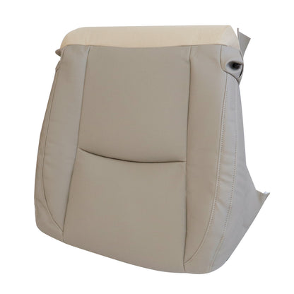For 2004 To 2009 Lexus RX330 RX350 RX400 Passenger bottom Leather Seat Cover Tan