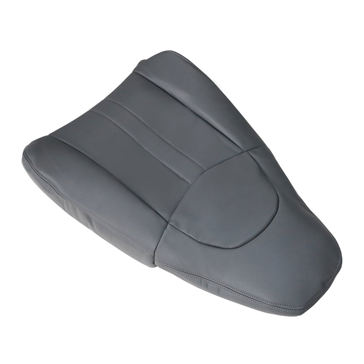 For 2003-2014 Chevy Express Driver Or Passenger Side Lean Back Seat Cover Gray