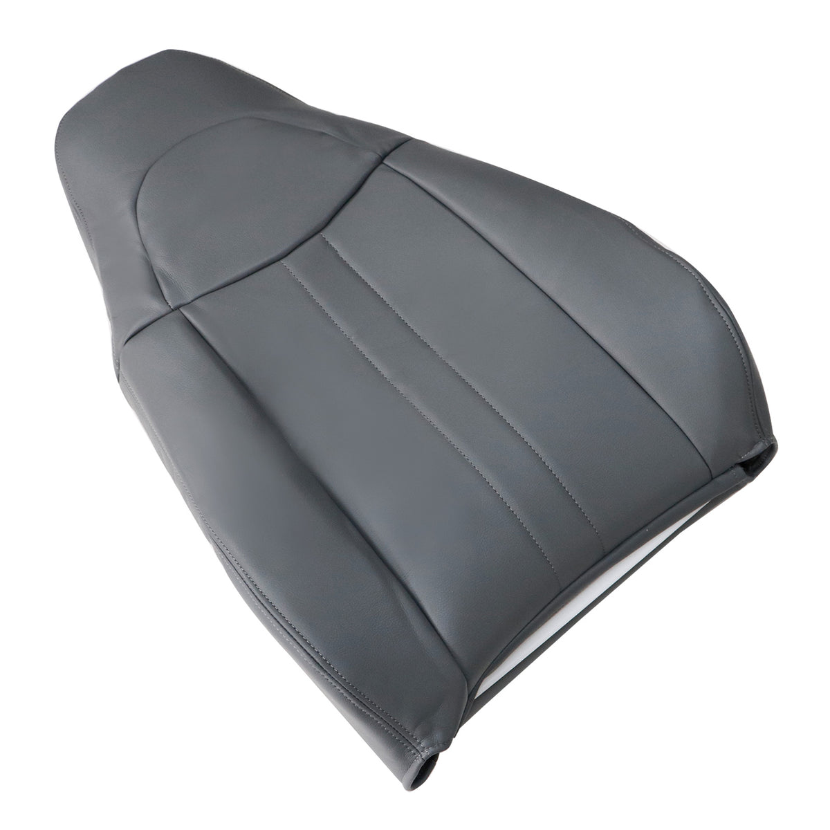 For 2003-2014 Chevy Express Driver Or Passenger Side Lean Back Seat Cover Gray