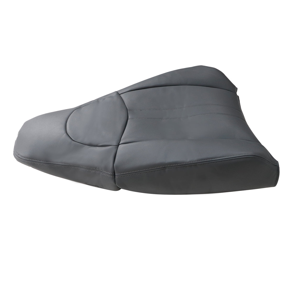 For 2003-2014 Chevy Express Driver Or Passenger Side Lean Back Seat Cover Gray