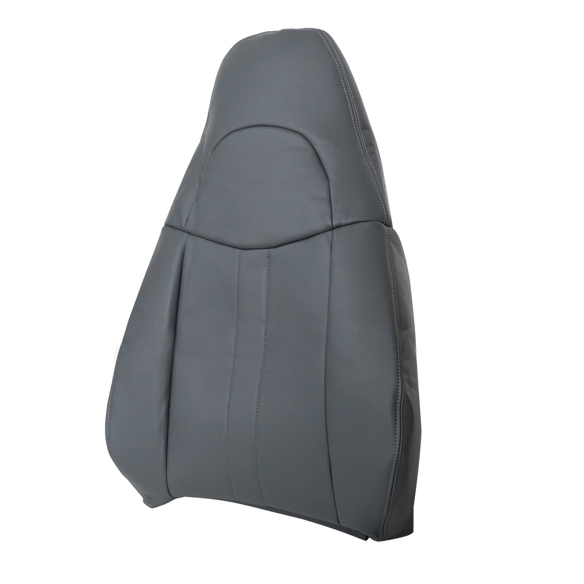 For 2003-2014 Chevy Express Driver Or Passenger Side Lean Back Seat Cover Gray
