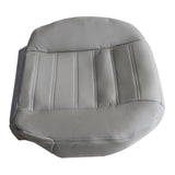 Driver Side Bottom Leather Seat Cover Gray For 2003 to 2007 Hummer H2