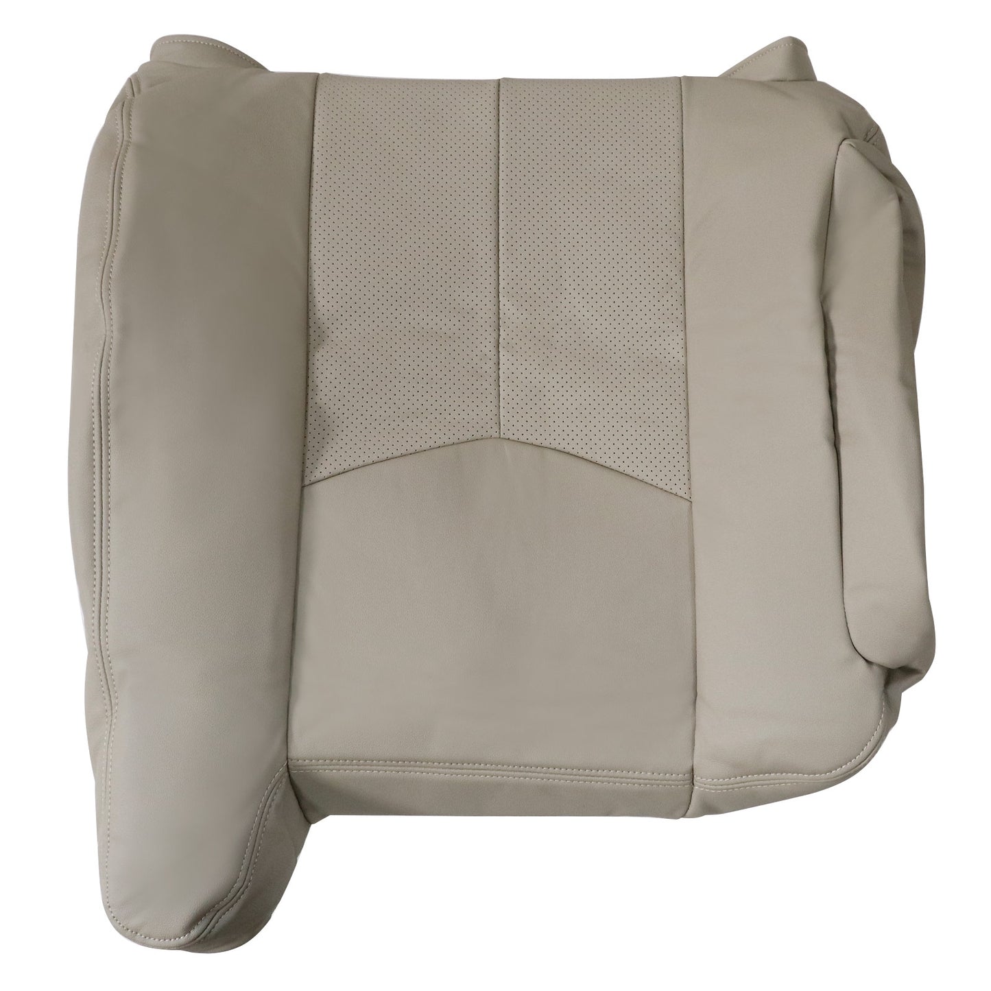 Fits 2003 2004 2005 2006 Cadillac Escalade Driver Top Leather Seat Cover Tan