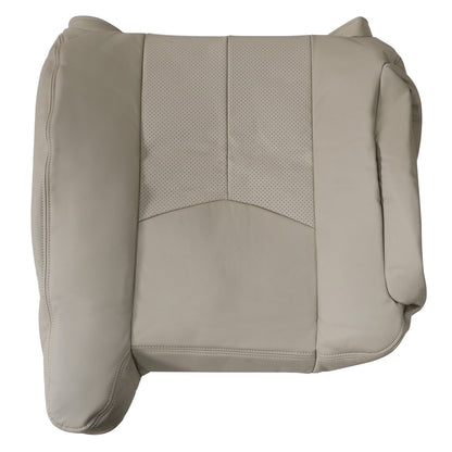 Fits 2003 2004 2005 2006 Cadillac Escalade Driver Top Leather Seat Cover Tan