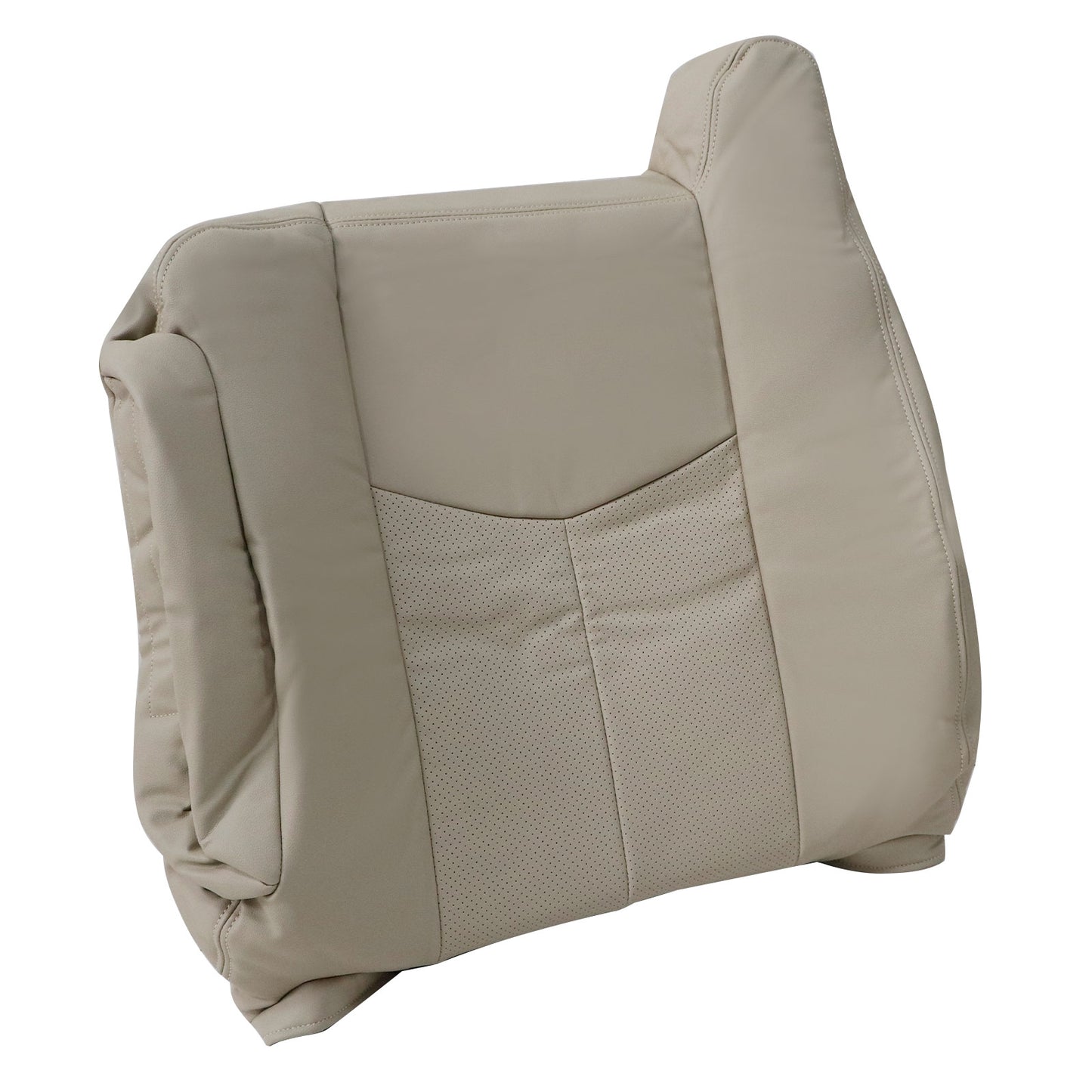 Fits 2003 2004 2005 2006 Cadillac Escalade Driver Top Leather Seat Cover Tan