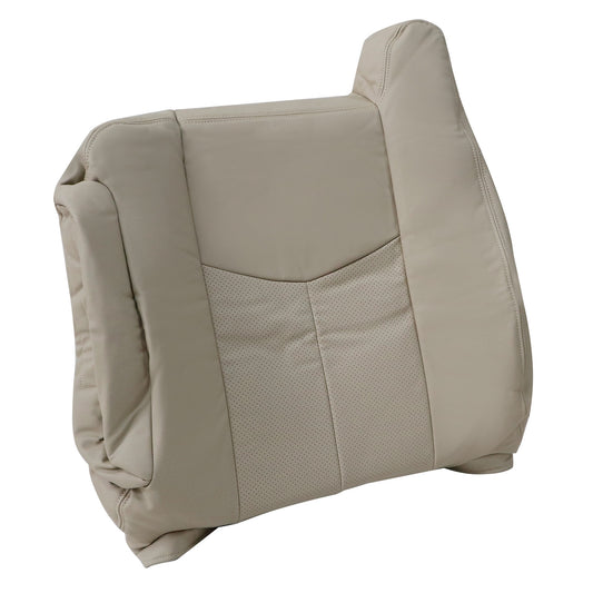 Fits 2003 2004 2005 2006 Cadillac Escalade Driver Top Leather Seat Cover Tan