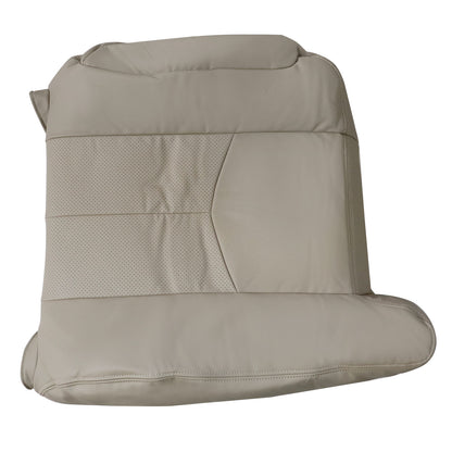 Fits 2003 2004 2005 2006 Cadillac Escalade Driver Top Leather Seat Cover Tan