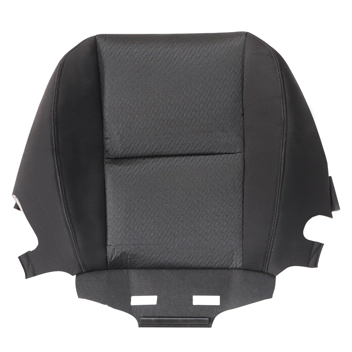 For 2007-2014 GMC Sierra 1500 2500HD 3500HD Driver Bottom Cloth Seat Cover Black