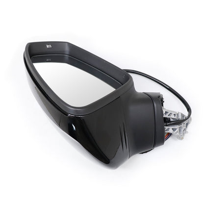 For VW Tiguan 18-23 Passenger Right Side Heated Black Painted Turn Light Mirror