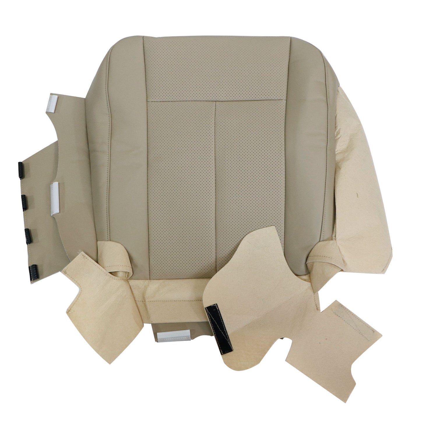 Fits 2007-2014 Ford Expedition Driver Replacement Bottom Leather Seat Cover Tan